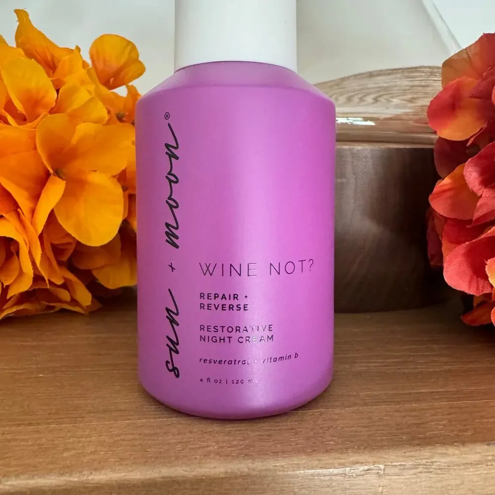 Sun + Moon Wine Not Repair and Reverse Restorative Night Cream